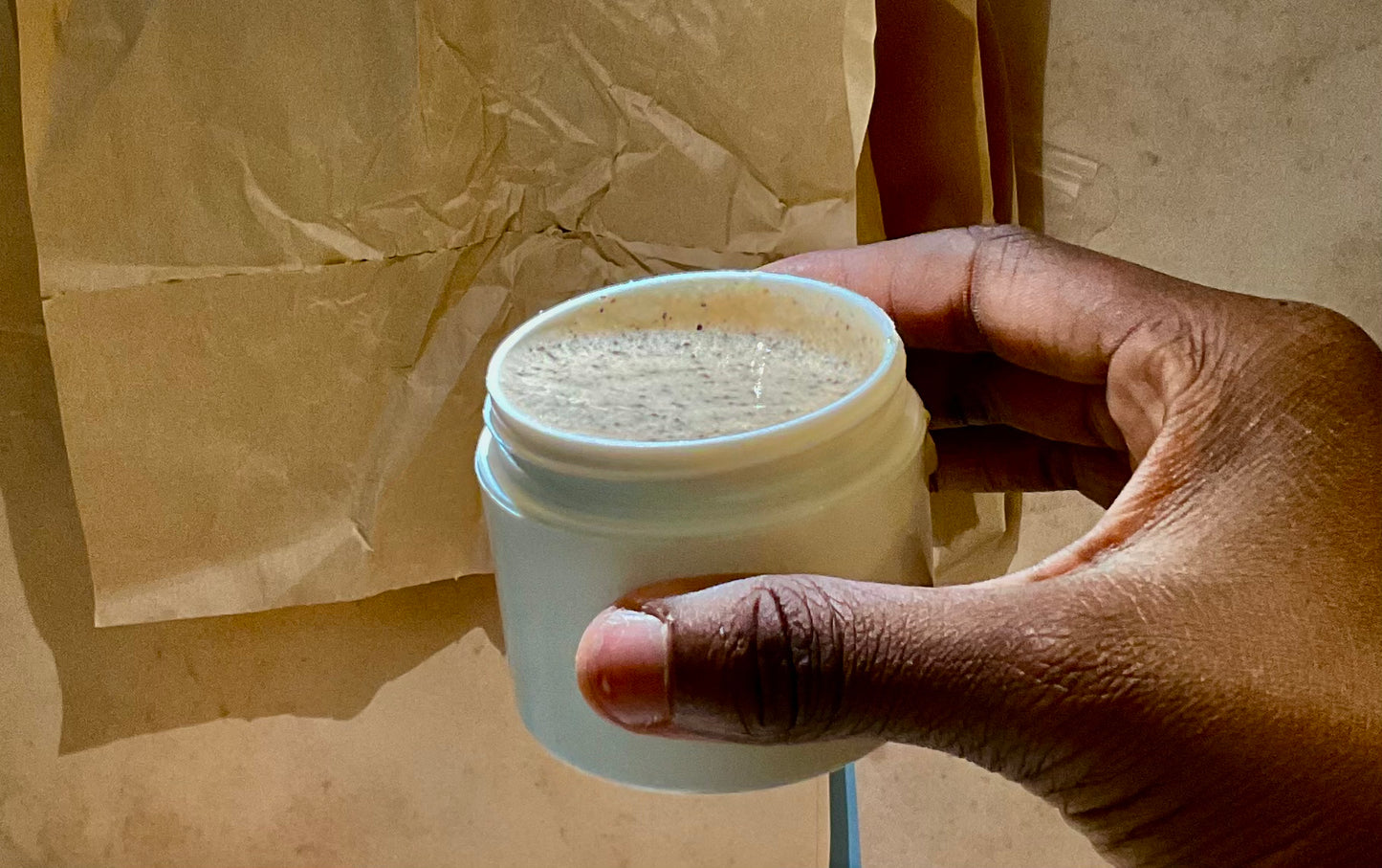 Vanilla latte body surgar scrub