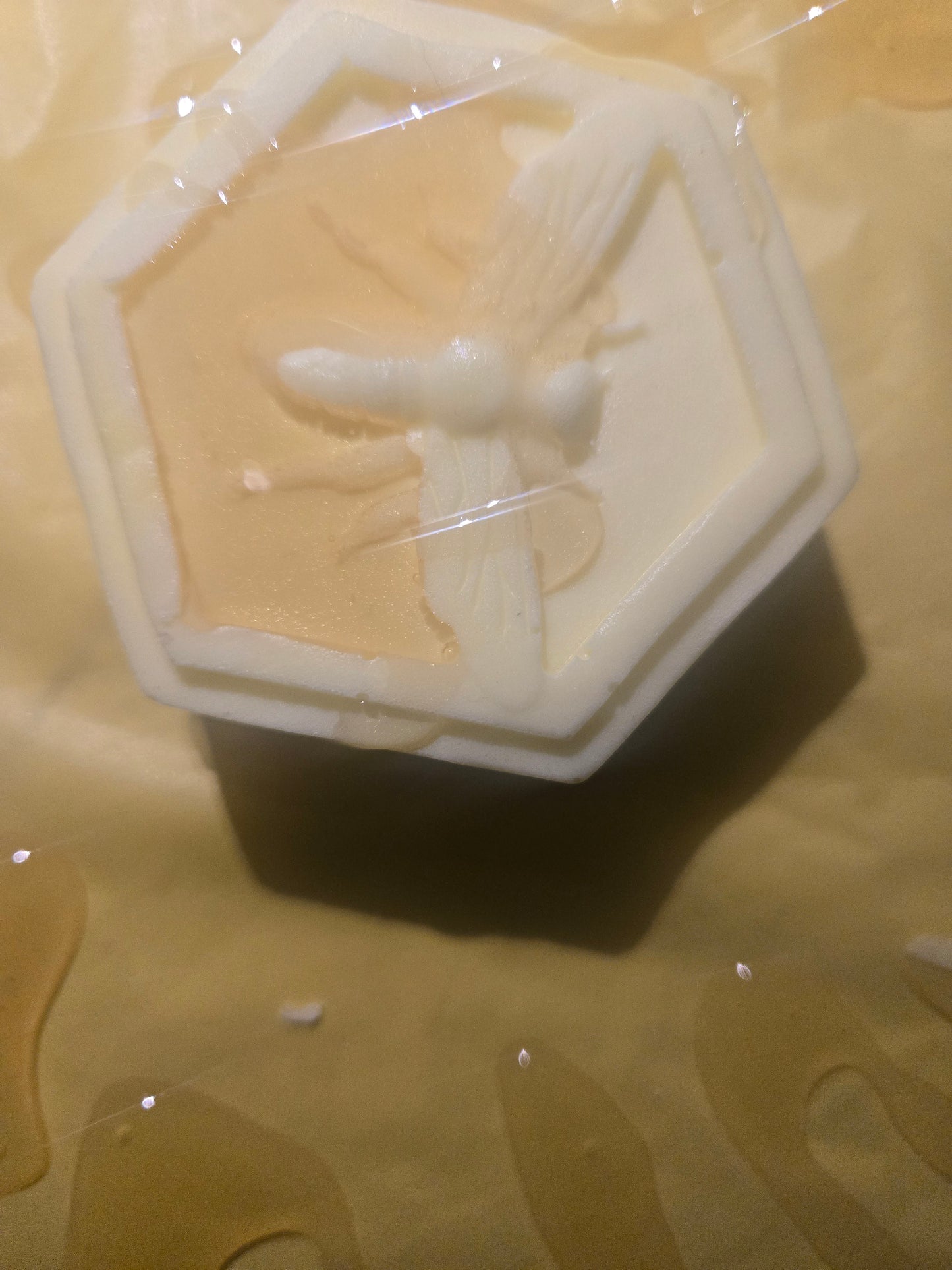 Buzzy bee honey soap